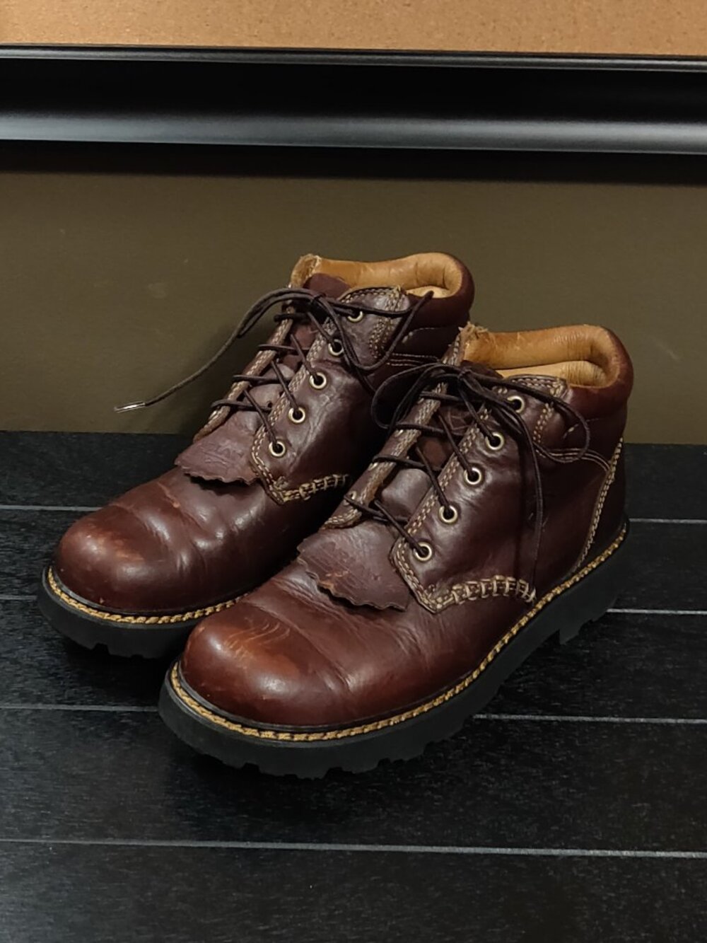 Ariat Canyon Women's Leather Lace Up Work Boot Size US 8B
